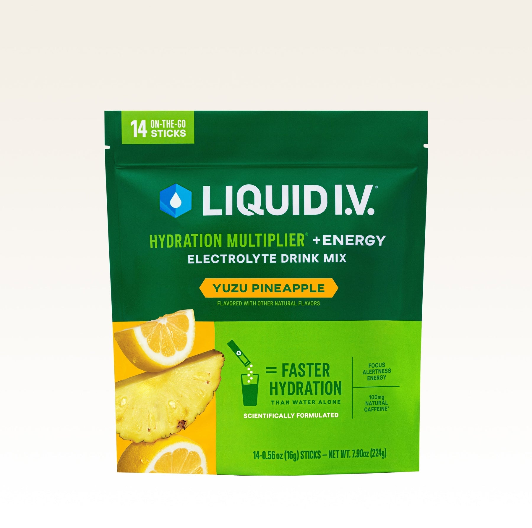 Yuzu Pineapple Hydration Multiplier® +Energy - Bright Start