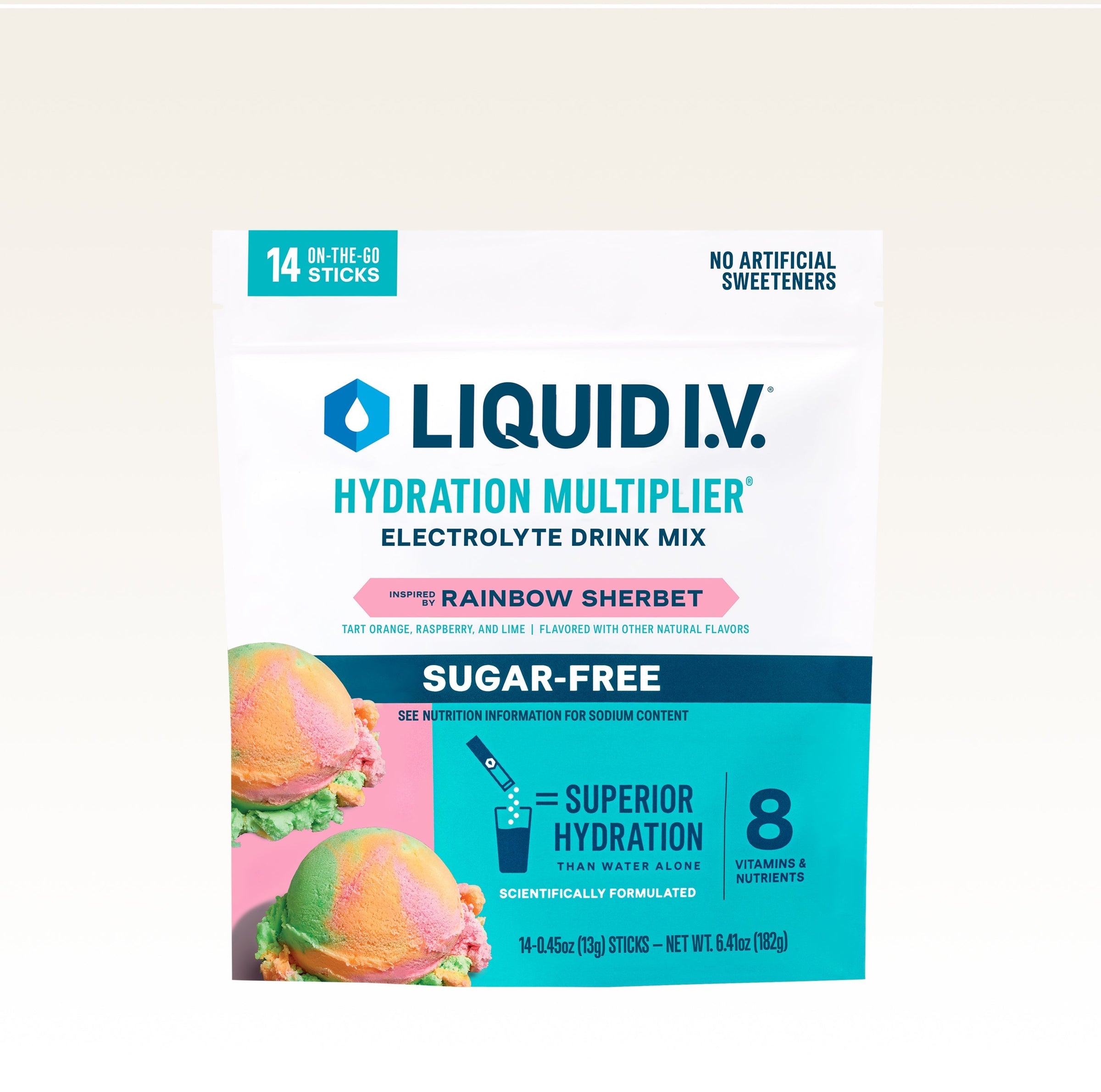 Rainbow Sherbet Hydration Multiplier® Sugar-Free - Choice Pack