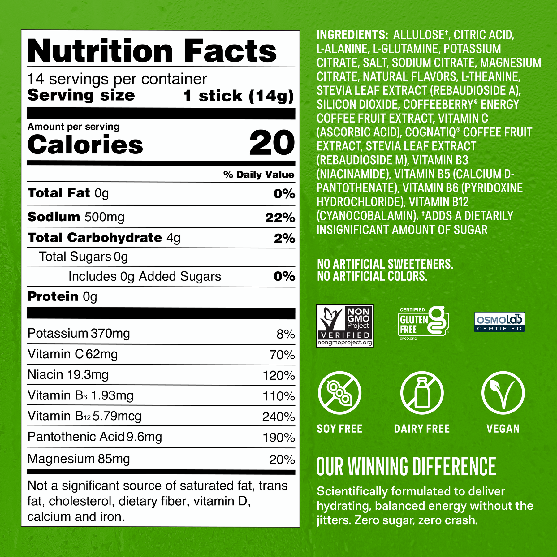 Sugar-Free Energy Fruity Bundle - Daily Lift